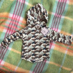 BNWT Kate Quinn 70s Clouds Organic Cotton Hoodie